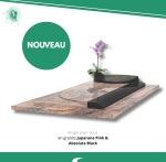 Pierre tombale Hélios - Nouveauté Stone & Sens 2026